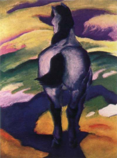 Franz Marc blue horse ll